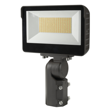 Keystone XFit Compact LED Flood Light - 100W - CCT Selectable - 120-277V - Bronze - TAA Compliant