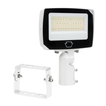 Keystone XFit LED Flood Light - Slipfitter + Trunnion Mount - 75 | 60 | 45W - CCT Selectable - 120-277V - White 