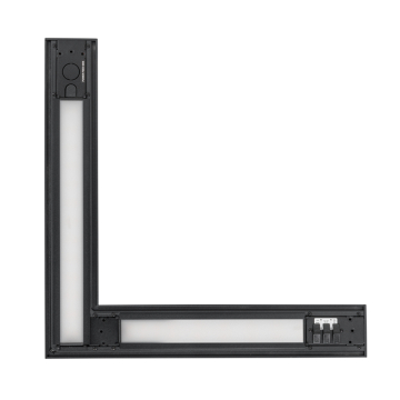 Keystone Linta LED Linear Architectural L Connector - Up & Down Light - 16 | 20 | 26W - CCT Selectable - 3,250 Lumens - 120-277V - Black