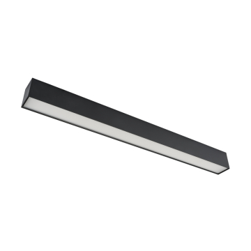 Keystone Linta 48" LED Linear Architectural Fixture - Up & Down Light - Pendant - CCT Selectable - 120-277V - Black