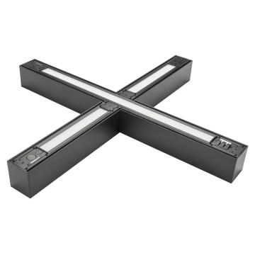 Keystone Linta LED Linear Architectural X Connector - Up & Down Light - 30 | 38 | 50W - CCT Selectable - 6,250 Lumens - 120-277V - Black