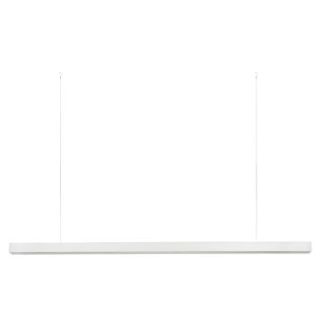 Keystone Linta 96" LED Linear Architectural Fixture - Up & Down Light - Pendant - CCT Selectable - 120-277V - White