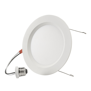 Keystone Aviva 6" Round LED Wafer Retrofit Downlight - Regressed Smooth Trim - 11 | 13 | 15W - 120V - White