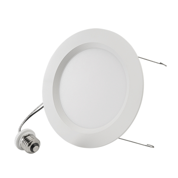 Keystone Aviva 6" Round LED Wafer Retrofit Downlight - Baffled Trim - 11 | 13 | 15W - 120V - White