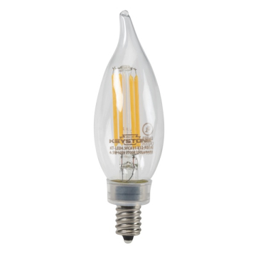 Keystone CA11 LED Filament Bulb - E12 - 4.5W - 2700K - Clear