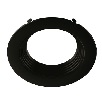 Keystone Interchangeable Trim for 4" Advanta Remote Driver LED Downlights - Matte Black