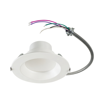 Keystone Advanta 6" Round LED Commercial Downlight - Smooth Trim - 9.5 | 13 | 18.5 | 21 | 24W - 120-277V - White