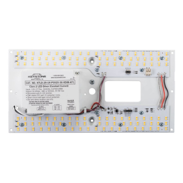 Keystone 11" FutureFit LED Canopy Retrofit - 0-10V Dimming - CCT Selectable - 120-277V