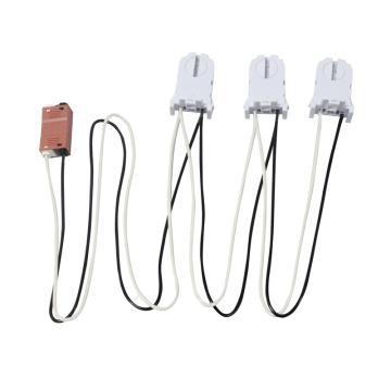 Keystone 3-Lamp Wiring Harness for LED Tubes - Strip Applications