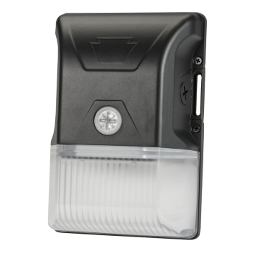 Keystone XFit LED Mini Wall Pack - 20W - CCT Selectable - Photocell - 120-277V - Black