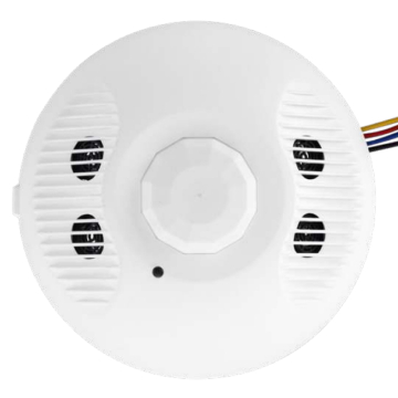 Keystone Bluetooth Mesh Wireless Ceiling Controller for SmartLoop System - Daylight / PIR / Ultrasonic Sensor - 120-277V