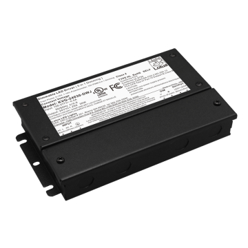 Lotus 30W 5-in-1 Dimmable LED Driver - 120-277V Input / 24V DC Output