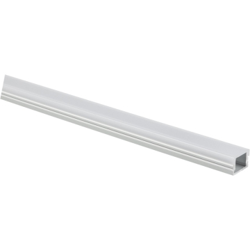 Task Lighting 90" Flat Aluminum Mounting Channel for LED Tape Light - Frosted Lens