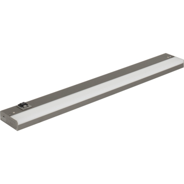 Task Lighting 12W 24" LED Under Cabinet Light - CCT Selectable - 950 Lumens - 120V - Dark Silver