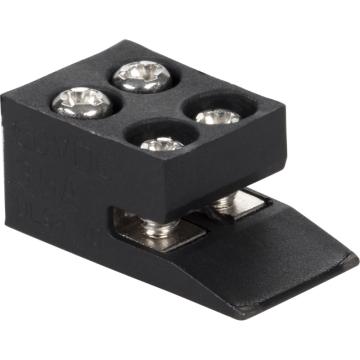 Task Lighting 8-10mm EZ Ramp Tape-to-Wire Ramp Connector - 6 Pack - Black