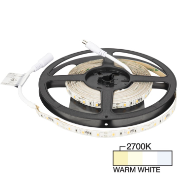 Task Lighting Radiance LED Tape Light - 16FT Reel - IP65 Wet Location - 2700K - 1.5W / FT - 120 Lumens / FT - 12V