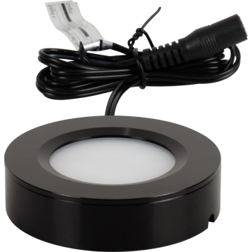 Task Lighting LED Puck Light - 180 Lumens - 3000K - 12V - Black