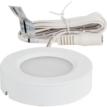 Task Lighting LED Puck Light - 180 Lumens - 3000K - 12V - White
