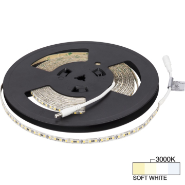 Task Lighting Vivid LED Tape Light - 32FT Reel - IP65 Wet Location - 3000K - 2.8W / FT - 225 Lumens / FT - 12V