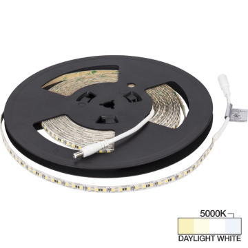 Task Lighting Vivid LED Tape Light - 32FT Reel - IP65 Wet Location - 5000K - 2.8W / FT - 225 Lumens / FT - 12V