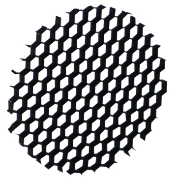 ELCO Lighting Black Hex Louver for Koto LED Downlight Modules