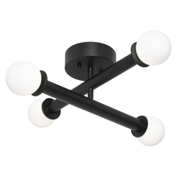 AFX Lane 20" LED Flush Mount - 1,830 Lumens - 30W - CCT Selectable - 120-277V - Black