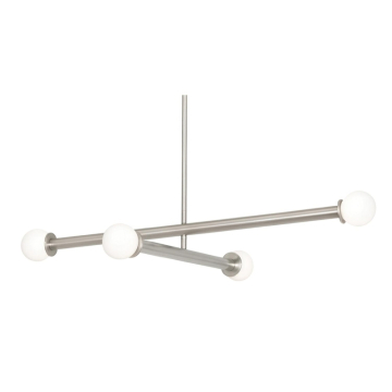 AFX Lane 36" LED Pendant - 1,900 Lumens - 30W - CCT Selectable - 120-277V - Satin Nickel