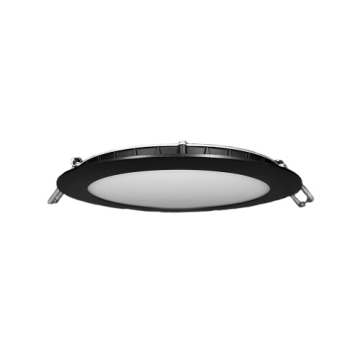 Lotus 6" Round LED Downlight - 15W - CCT Selectable - 120V - Black