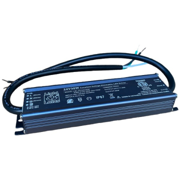 Lotus LED Driver - 30W Capacity - Dimmable - IP67 Wet Location - 120V Input / 24V DC Output