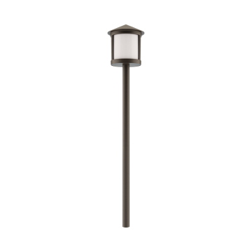 WAC Lighting LED Landscape Lantern Path Light - 155 Lumens - 3W - CCT Selectable - 12V - Bronze