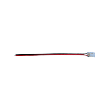 Lotus Single 8mm Connector w/ 6" Wire for LED Tape Light