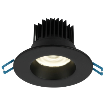 Lotus 3" Round Regressed LED Downlight - 15W - CCT Selectable - 1,450 Lumens - 120V - Black
