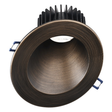 Lotus 5" Sloped Deep Regressed LED Downlight - 30° Slope - 15W - 2700K - 1,380 Lumens - 120V - Oil Rubbed Bronze