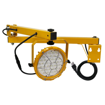 Westgate LDL LED Round Loading Dock Light - 60W - 6000K - 6,600 Lumens - 120V - Yellow