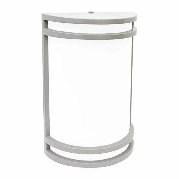 Westgate LDS 10" LED Outdoor Wall Sconce - 15W - CCT Selectable - 1,500 Lumens - 120V - Silver