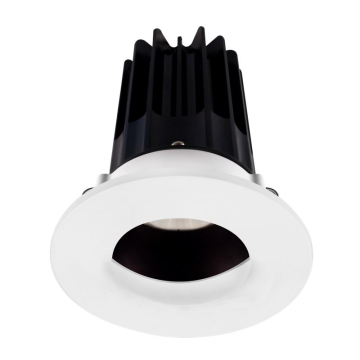 Lotus 2" LED Recessed Downlight - 8W - 2700K - 580 Lumens - Bronze Reflector - Wall Wash Trim - 120V