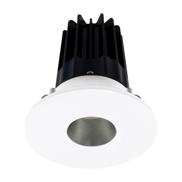 Lotus 2" LED Recessed Downlight - 8W - 3000K - 600 Lumens - Chrome Reflector - Pinhole Trim - 120V