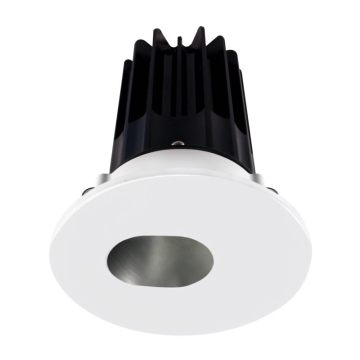 Lotus 2" LED Recessed Downlight - 8W - 3000K - 600 Lumens - Chrome Reflector - Slot Aperture Trim - 120V