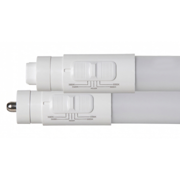 Light Efficient Design 96" LED T8 2-Piece Tube - FA8 / R17D Base - 5,000 Lumens - 42W - CCT Selectable - Type B - 120-277V