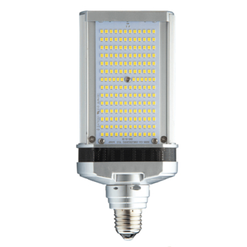 Light Efficient Design LED Shoe Box / Wall Pack Retrofit Lamp - E26 - 50W - 3000K - 6,915 Lumens - 120-277V