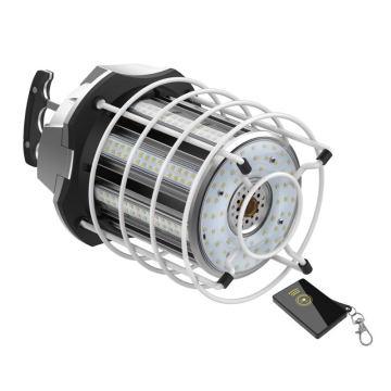 Light Efficient Design LED Temporary Work Light - 60W - 5000K - 6,600 Lumens - 20' Power Cord Included - 120V