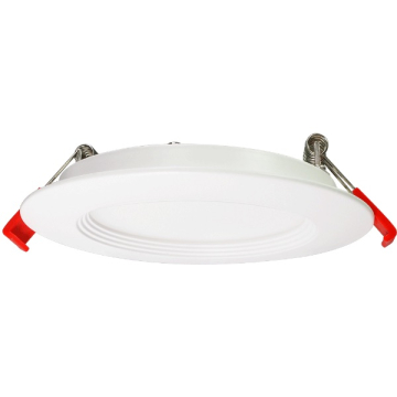 Lotus 9W 4" Round Regressed Baffle LED Downlight - CCT Selectable - 120V - White