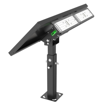 Light Efficient Design Off-Grid Solar Powered LED Flood Light - 4000K - 2,000 Lumens