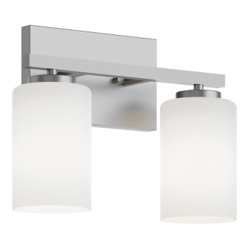 AFX Leo 13" Medium Base Vanity Light - 120V - Satin Nickel