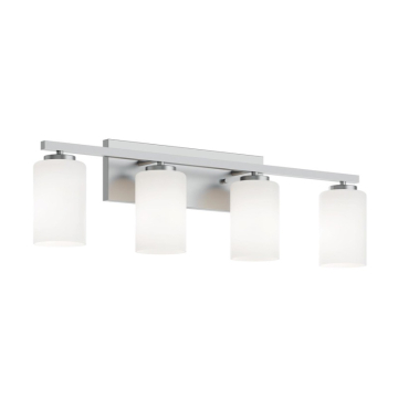 AFX Leo 31" Medium Base Vanity Light - 120V - Satin Nickel
