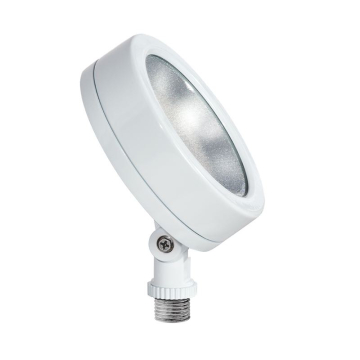 RAB 13W Leslie LED Bullet Flood Light - 5000K - 1,169 Lumens - 120V - White
