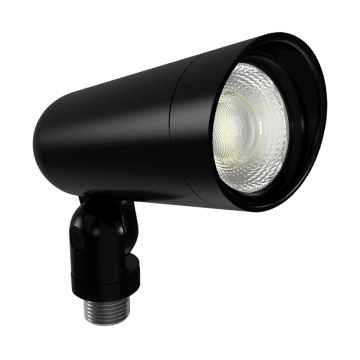 RAB LF34 Small Field-Adjustable LED Landscape Flood - 8W - CCT Selectable - 120V - Black