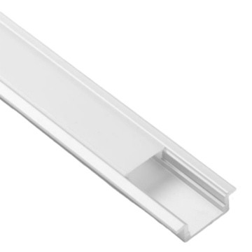 Lotus 48" Recessed Mount Aluminum Mounting Channel with White Diffused Cover - Pack of 10 Lotus 48" Recessed Mount Aluminum Mounting Channel with White Diffused Cover - Pack of 10