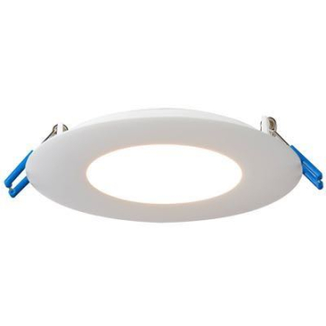 Lotus 4" Round Economy Super Thin LED Downlight - 11W - 3000K - 700 Lumens - 24V - White