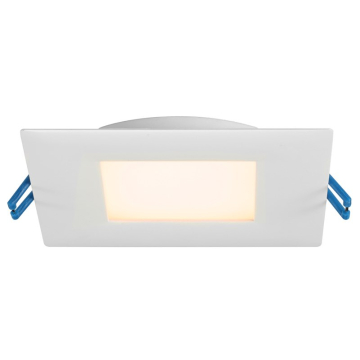 Lotus 13W 4" Square Super Thin LED Downlight - 3000K - 750 Lumens - 24V